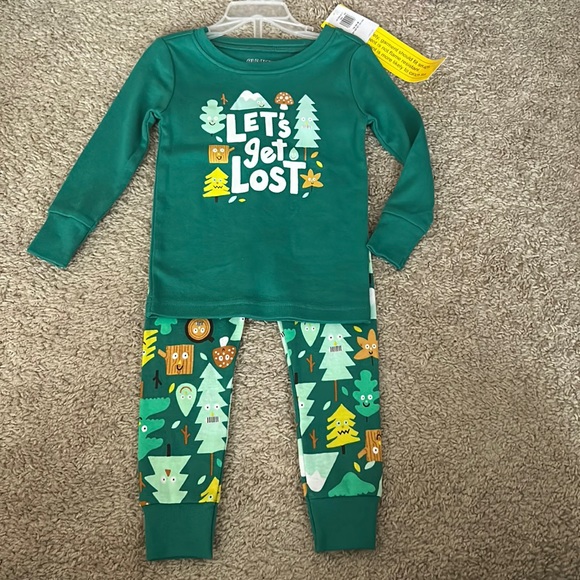 Old Navy Other - NWT•Old Navy Baby boy 2pc Pj Set cotton Pants & Cotton Top•18-24mo